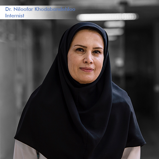 Dr Niloofar Khodabandehloo-Internist