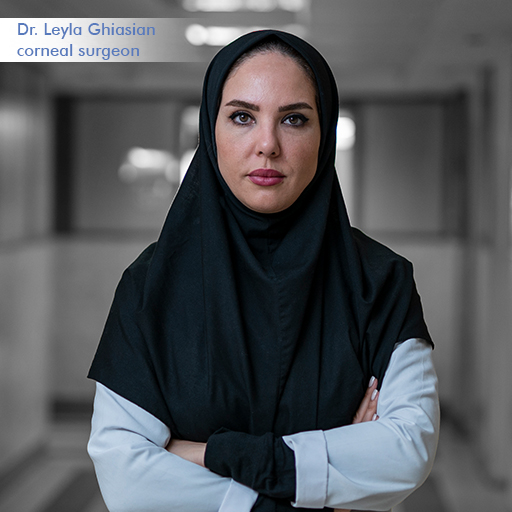 Dr. leyla ghiasian-corneal surgeon